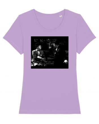 Laurel and Hardy T-Shirt Lavender Dawn