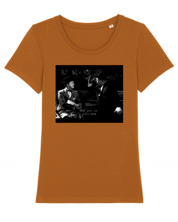 Laurel and Hardy T-Shirt Roasted Orange