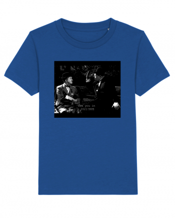 Laurel and Hardy T-Shirt Majorelle Blue