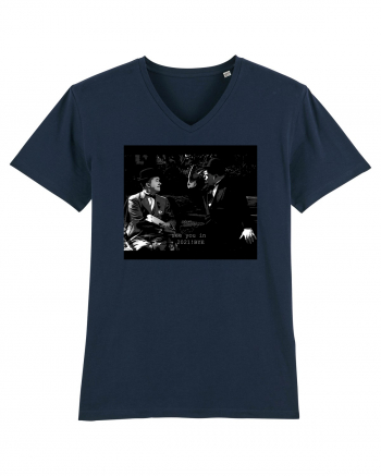 Laurel and Hardy T-Shirt French Navy