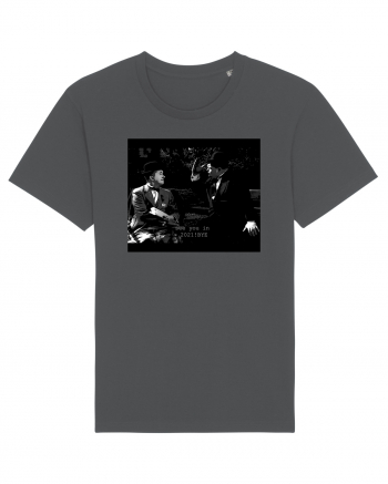 Laurel and Hardy T-Shirt Anthracite