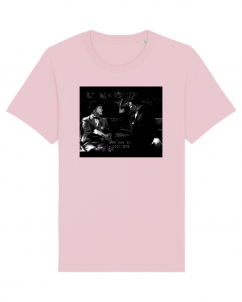 Laurel and Hardy T-Shirt Cotton Pink