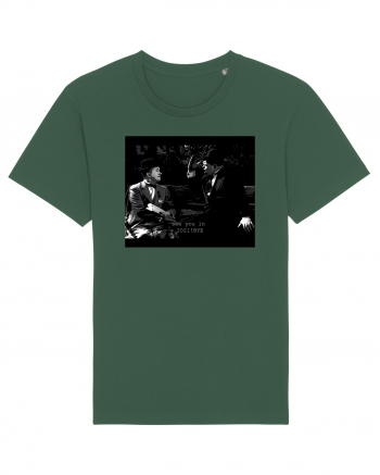 Laurel and Hardy T-Shirt Bottle Green