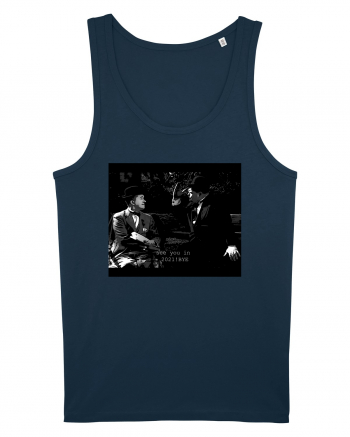 Laurel and Hardy T-Shirt Navy