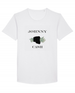 johnny cash Tricou mânecă scurtă guler larg Bărbat Skater