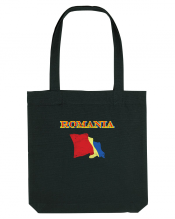 romanian flag Black