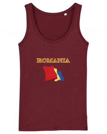 romanian flag Burgundy