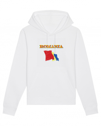 romanian flag White