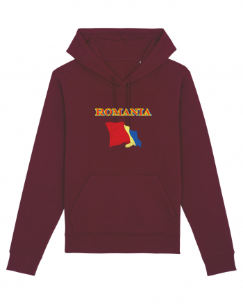 romanian flag Burgundy