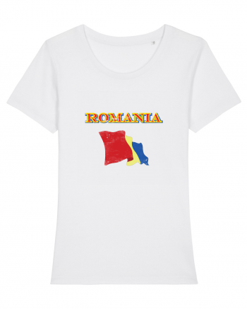 romanian flag White