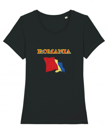 romanian flag Black