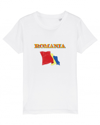 romanian flag White