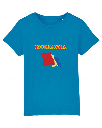 romanian flag Azur