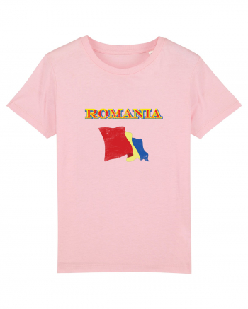 romanian flag Cotton Pink