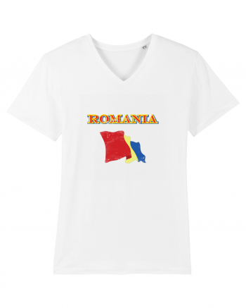 romanian flag White