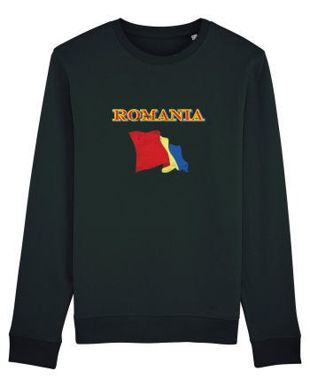 romanian flag Black