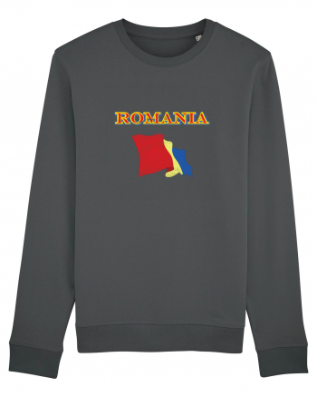 romanian flag Anthracite