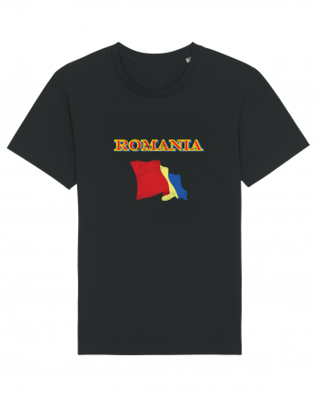 romanian flag Black