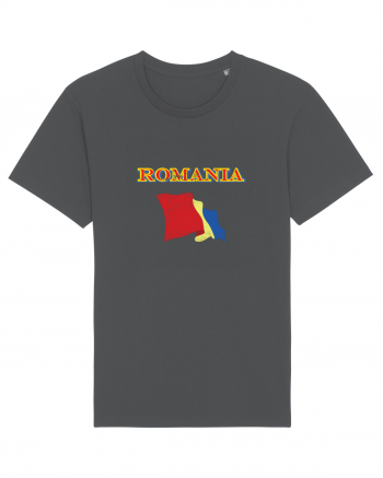 romanian flag Anthracite