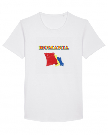 romanian flag White