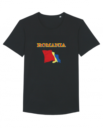 romanian flag Black