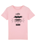Coffee, because adulting is hard Tricou mânecă scurtă  Copii Mini Creator