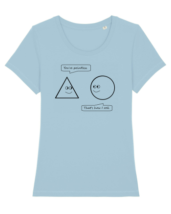Pointless pun Sky Blue