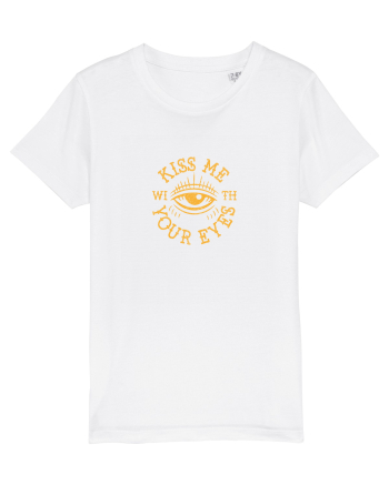 Kiss me with your eyes White
