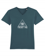 Trust me Tricou mânecă scurtă guler V Bărbat Presenter