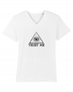 Trust me Tricou mânecă scurtă guler V Bărbat Presenter