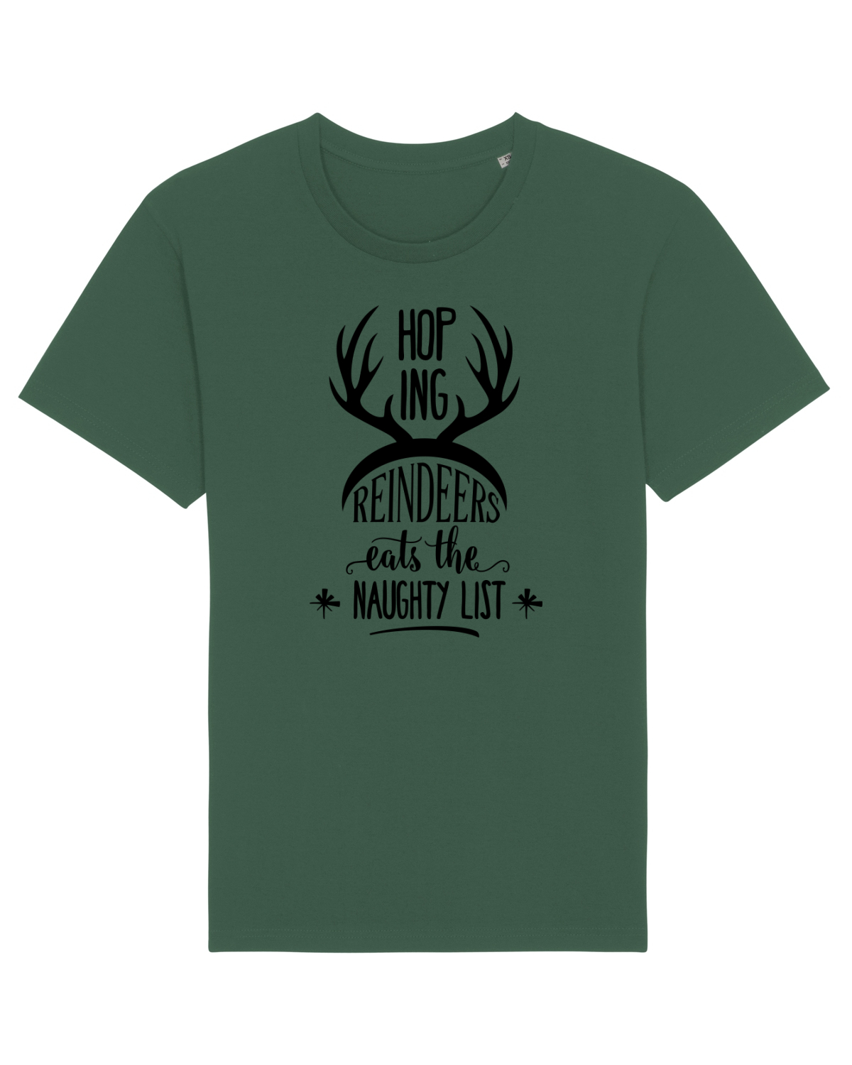 Tricou mânecă scurtă Unisex Rocker Bottle Green