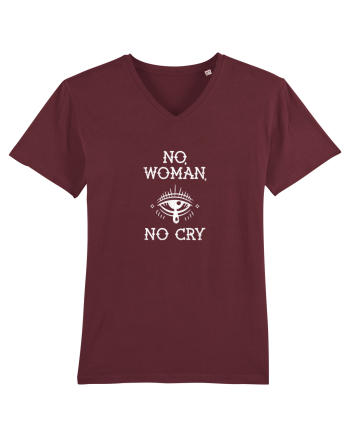 No, woman / No cry Burgundy
