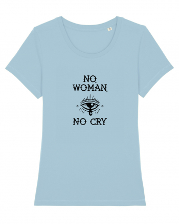 No, woman / No cry Sky Blue