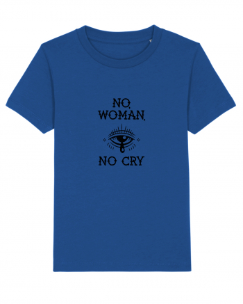 No, woman / No cry Majorelle Blue