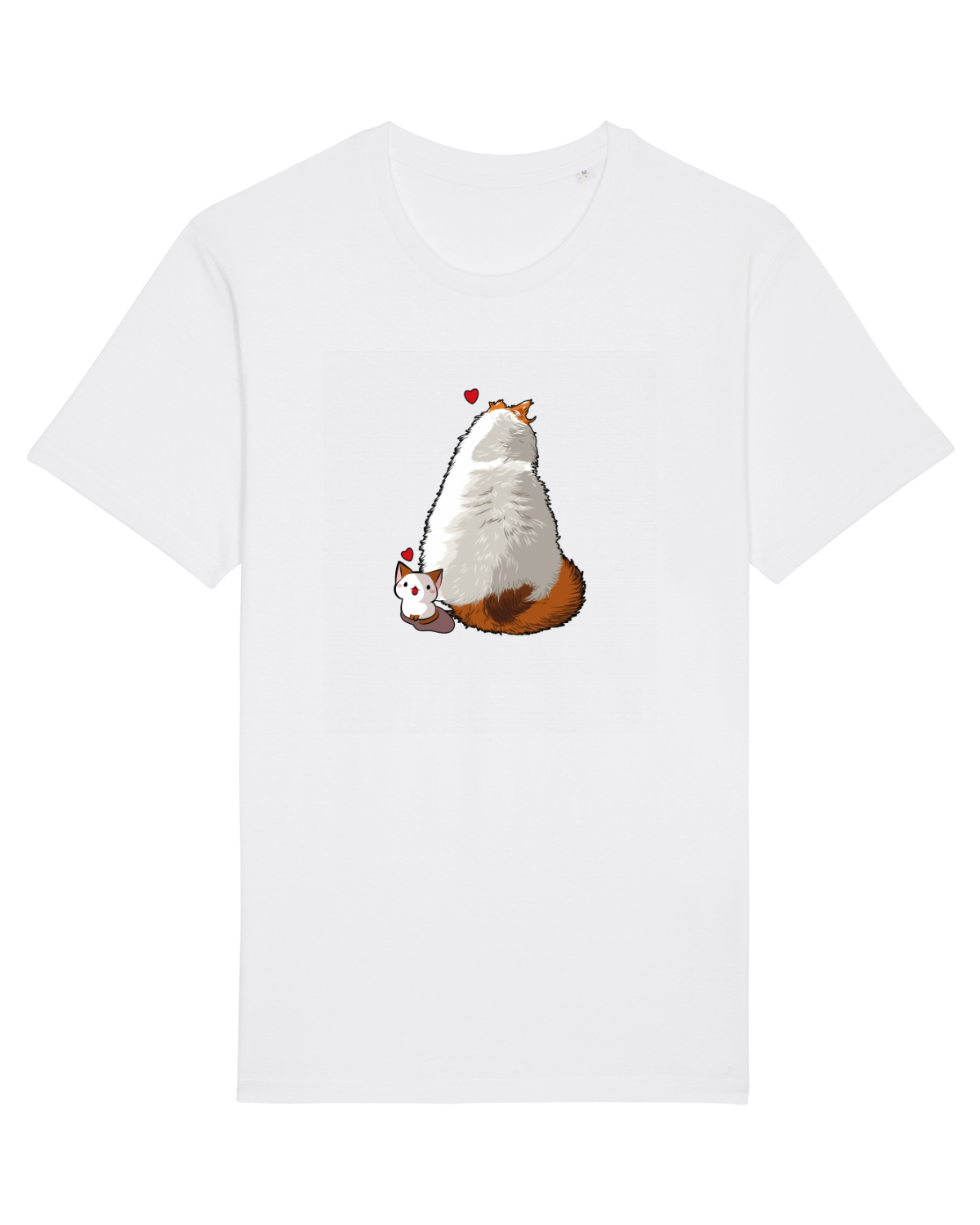 Tricou mânecă scurtă Unisex Rocker White