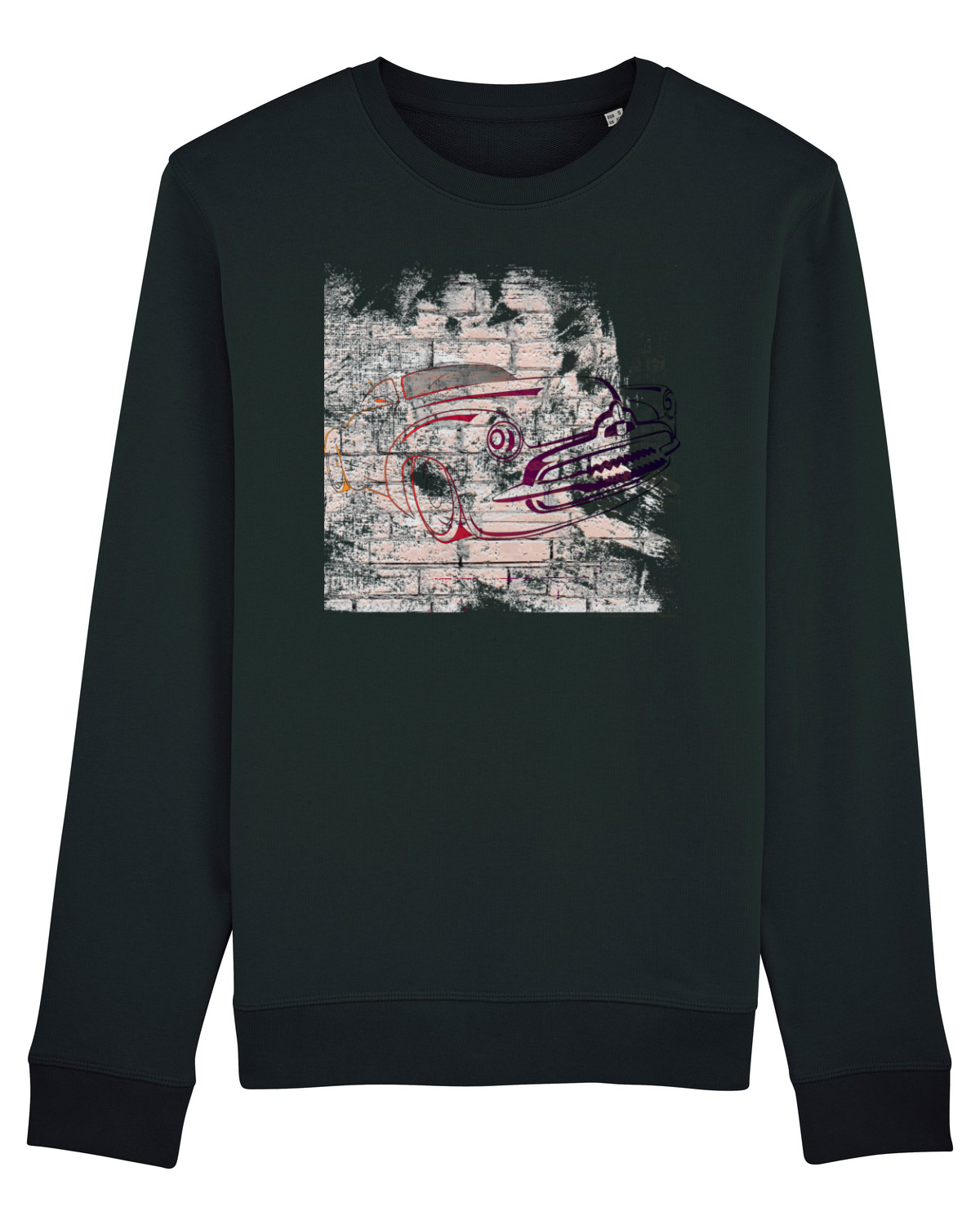 Bluză mânecă lungă Unisex Rise Black