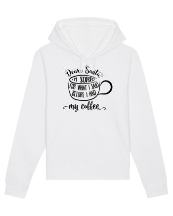 Spun prostii înainte de cafea White