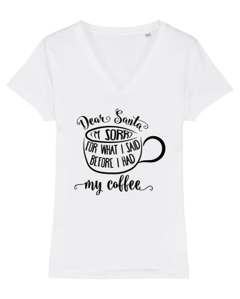 Spun prostii înainte de cafea White