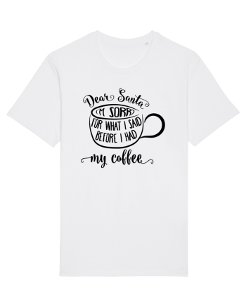 Spun prostii înainte de cafea White