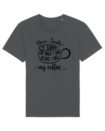 Spun prostii înainte de cafea Anthracite
