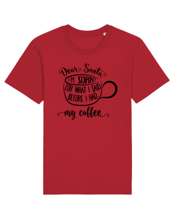 Spun prostii înainte de cafea Red