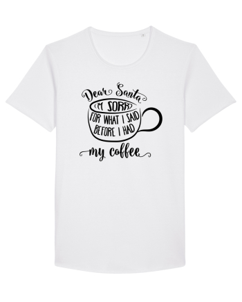 Spun prostii înainte de cafea White