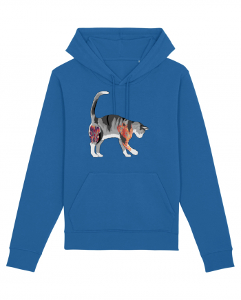 Tattooed Cat 2 Royal Blue