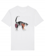 Tattooed Cat 2 Tricou mânecă scurtă Unisex Rocker