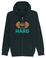 Train HARD Hanorac cu fermoar Unisex Connector