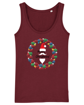 Merry Christmas! Burgundy