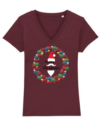Merry Christmas! Burgundy