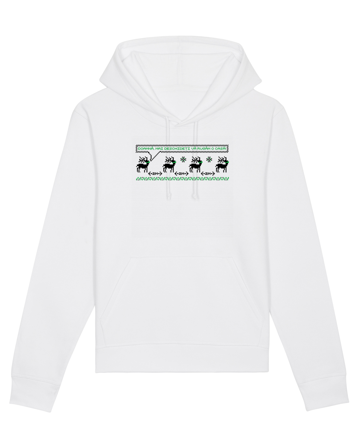 Hanorac Unisex Drummer White