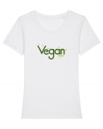 Vegan Mafia Tricou mânecă scurtă guler larg fitted Damă Expresser