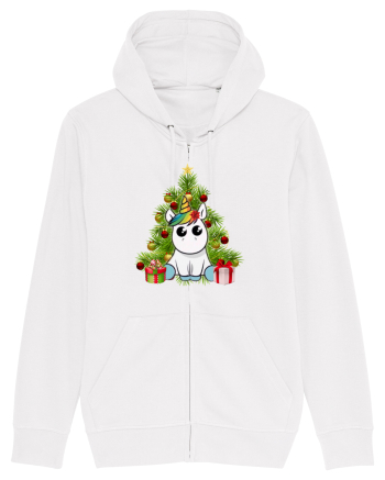 Christmas Unicorn White